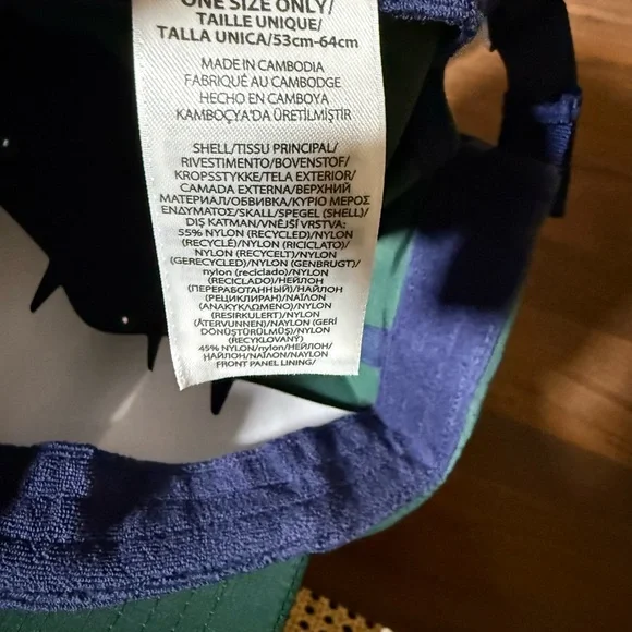 Polo Ralph Lauren P-Wing Logo Ripstop Ball Cap College Green Adjustable Hat